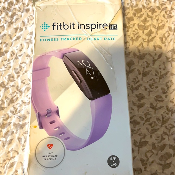 New Fitbit Inspire HR Fitness Tracker w/Heart Rate